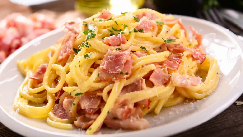 Co zjeść w Rzymie carbonara