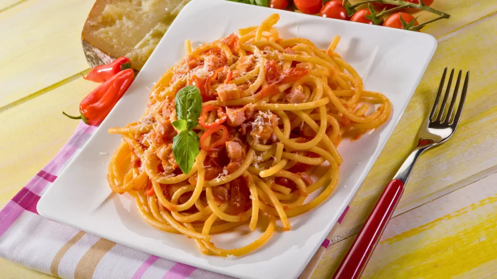 Co zjeść w Rzymie amatriciana