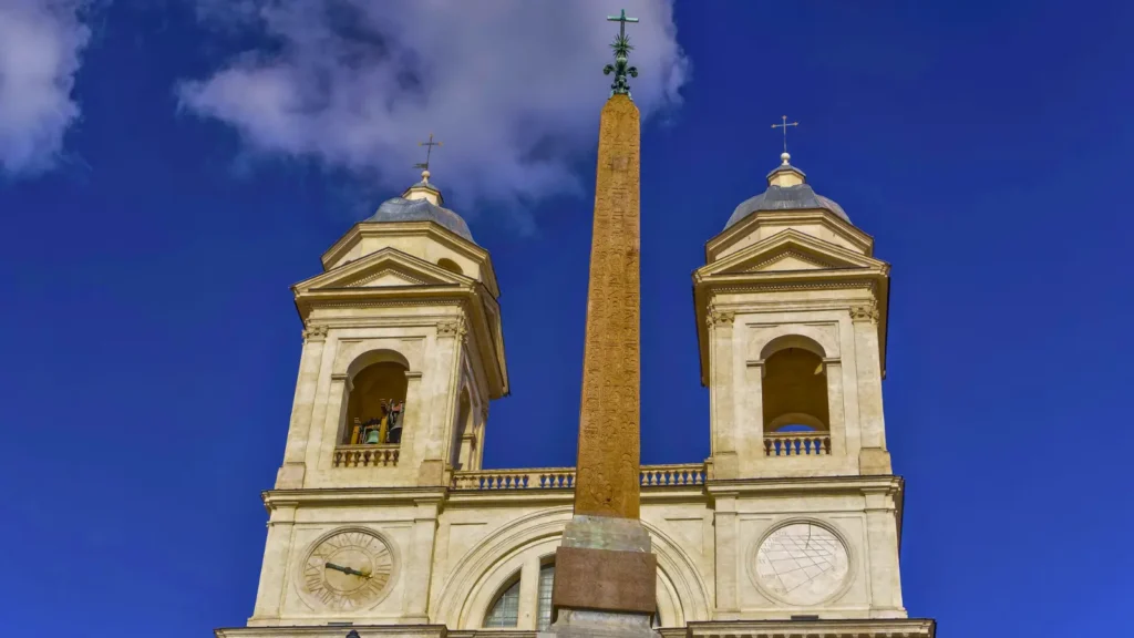 Schody Hiszpańskie Obelisk Sallustiański